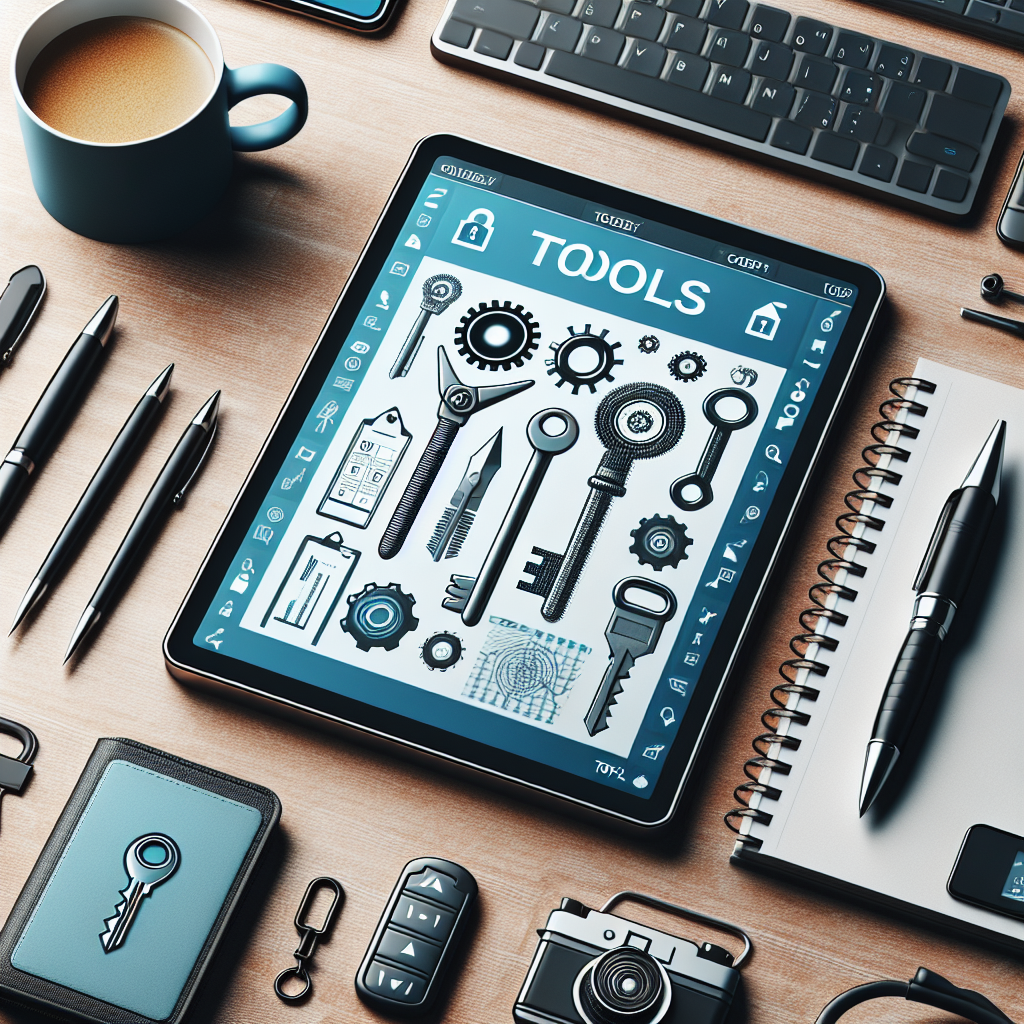 Schlüssel-Notiz-Tools