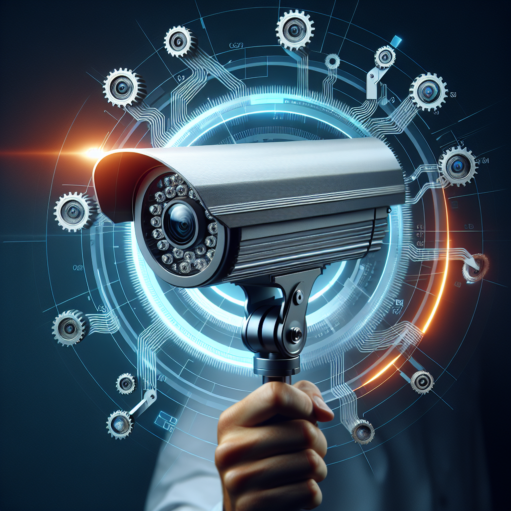 Überwachungskamera-Installation