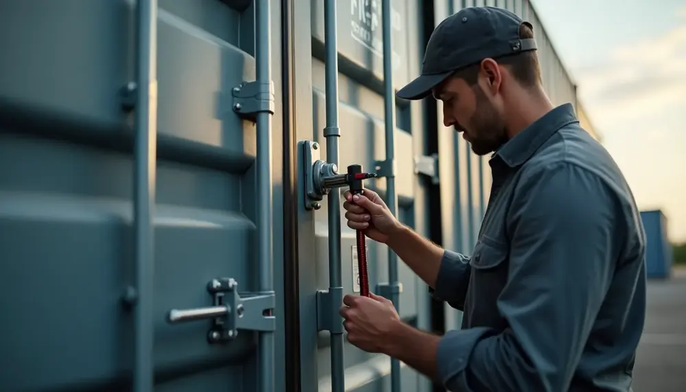 Effiziente Türöffnung bei Containern: Tipps und professionelle Lösungen
