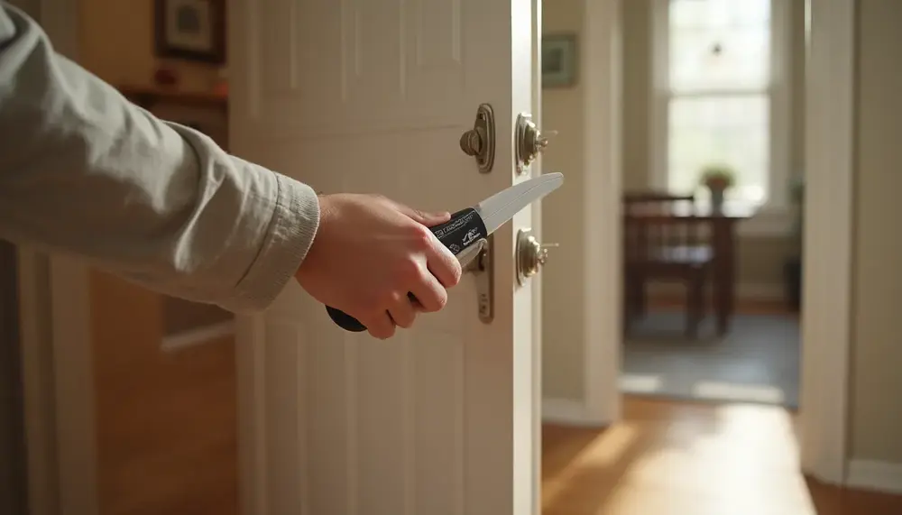 Mythen und Realitäten: Türöffnung mit Spachtel erklärt